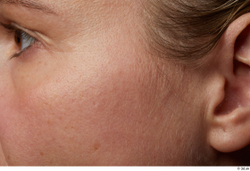 Eye Face Cheek Ear Hair Skin Woman Slim Wrinkles Studio photo references